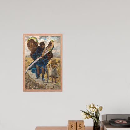 Following the Angel – Triptych (Central Part) by Jacek Malczewski