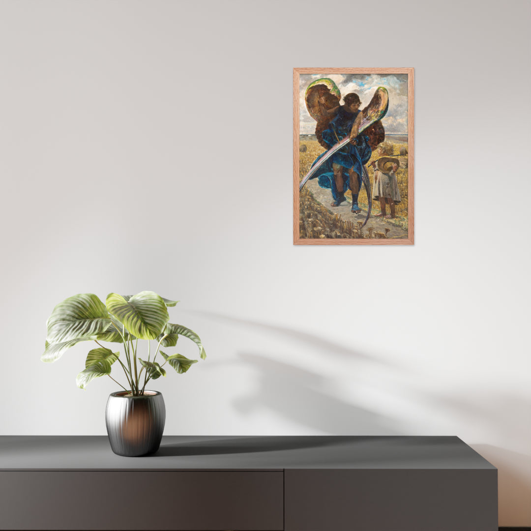 Following the Angel – Triptych (Central Part) by Jacek Malczewski