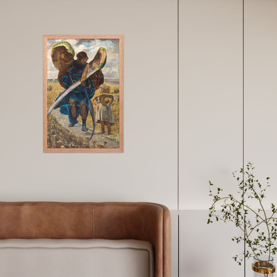 Following the Angel – Triptych (Central Part) by Jacek Malczewski