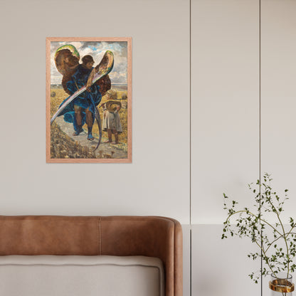 Following the Angel – Triptych (Central Part) by Jacek Malczewski