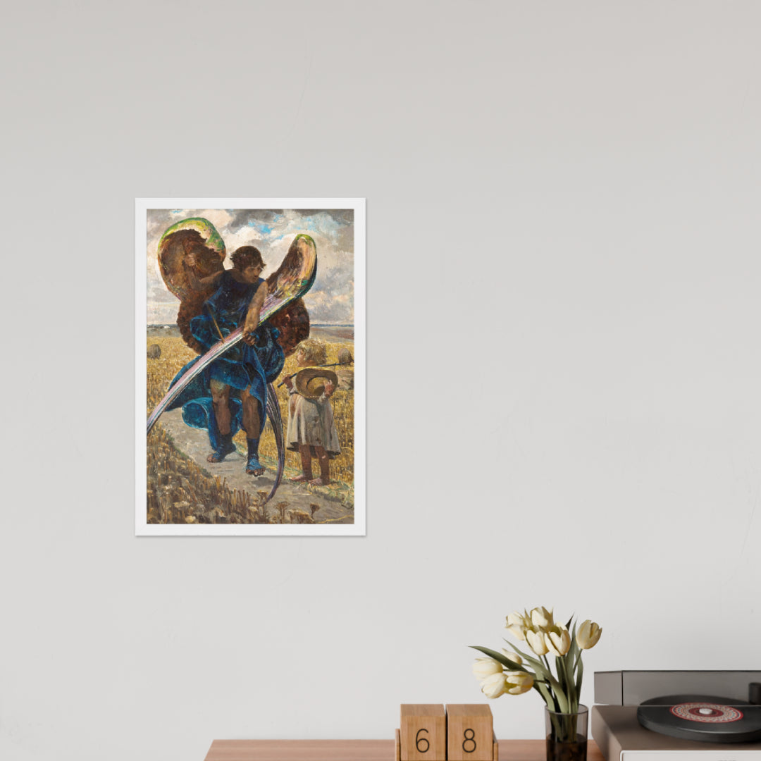 Following the Angel – Triptych (Central Part) by Jacek Malczewski