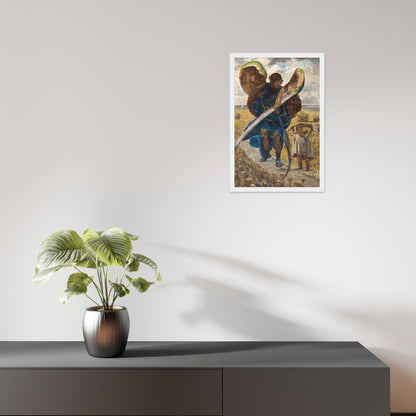 Following the Angel – Triptych (Central Part) by Jacek Malczewski