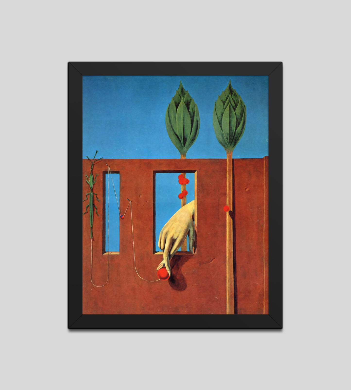 At The First Clear Word by Max Ernst