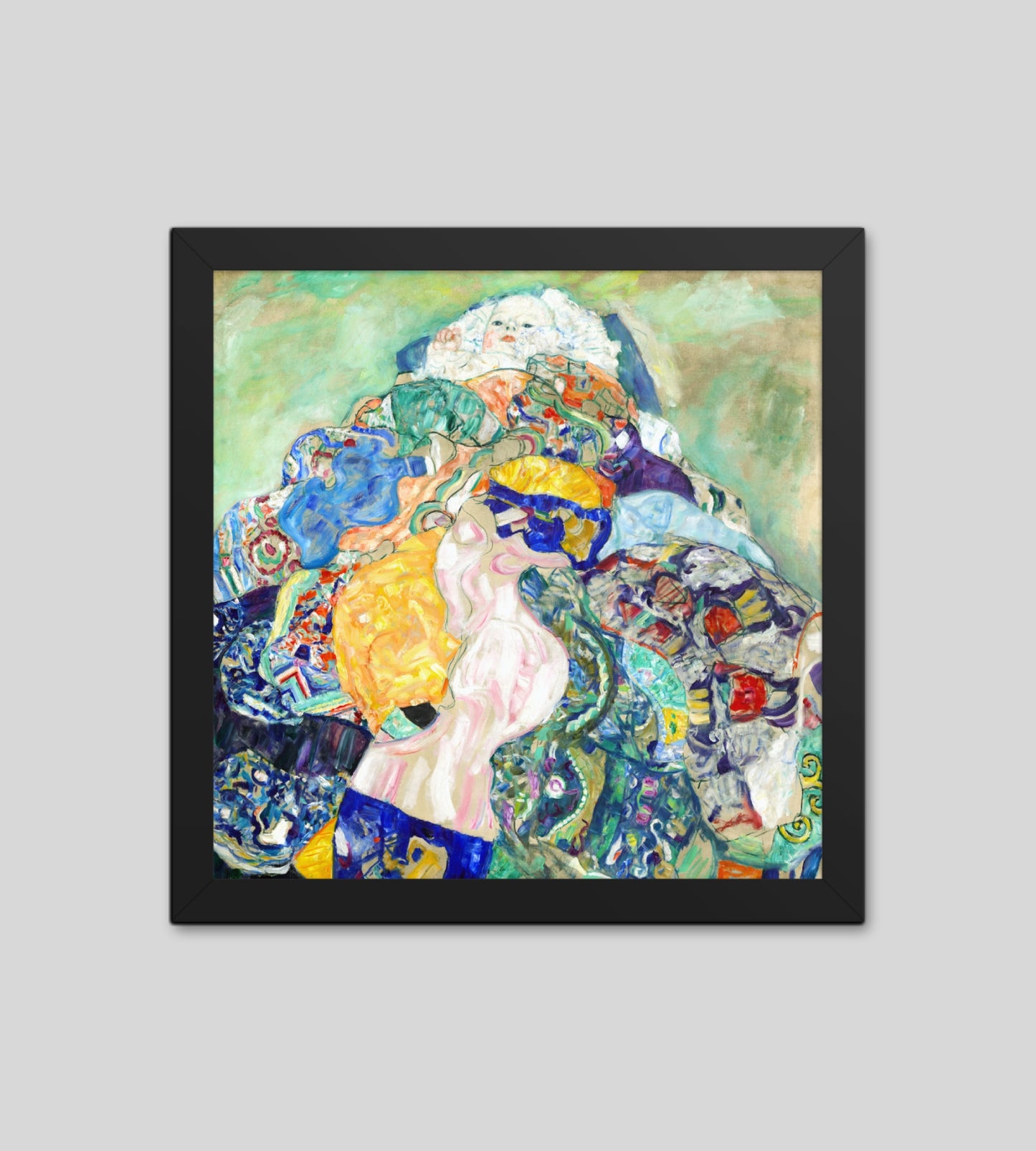 Baby (Cradle) by Gustav Klimt