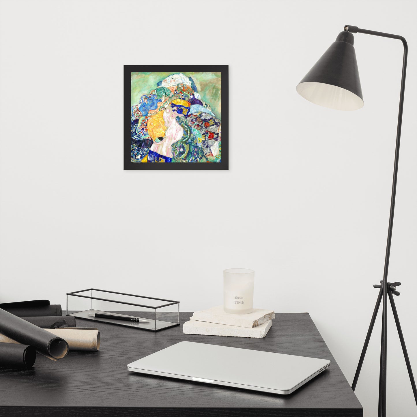 Baby (Cradle) by Gustav Klimt