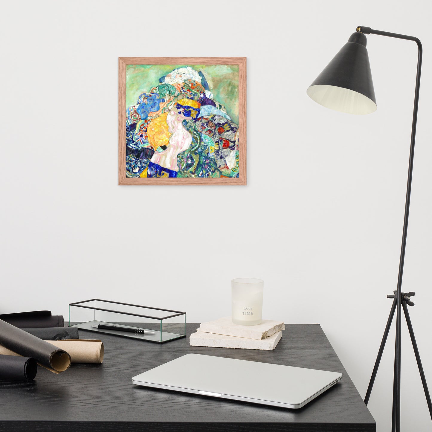 Baby (Cradle) by Gustav Klimt