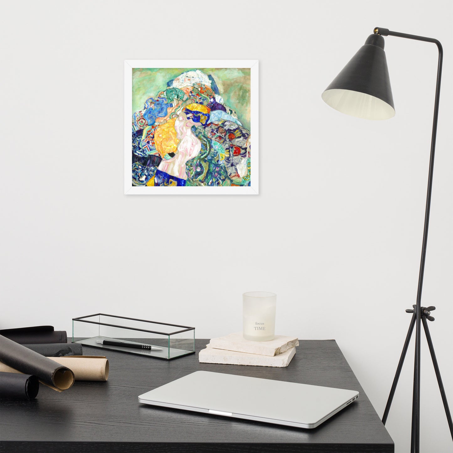 Baby (Cradle) by Gustav Klimt