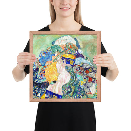 Baby (Cradle) by Gustav Klimt