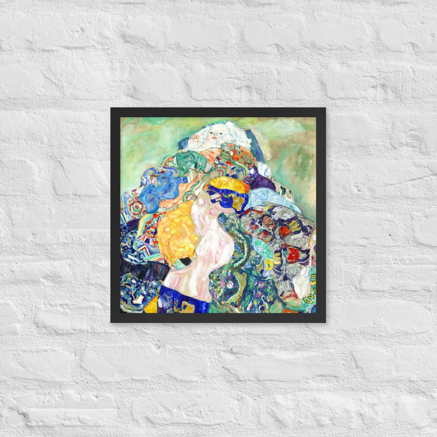 Baby (Cradle) by Gustav Klimt