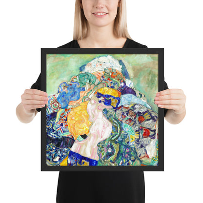 Baby (Cradle) by Gustav Klimt