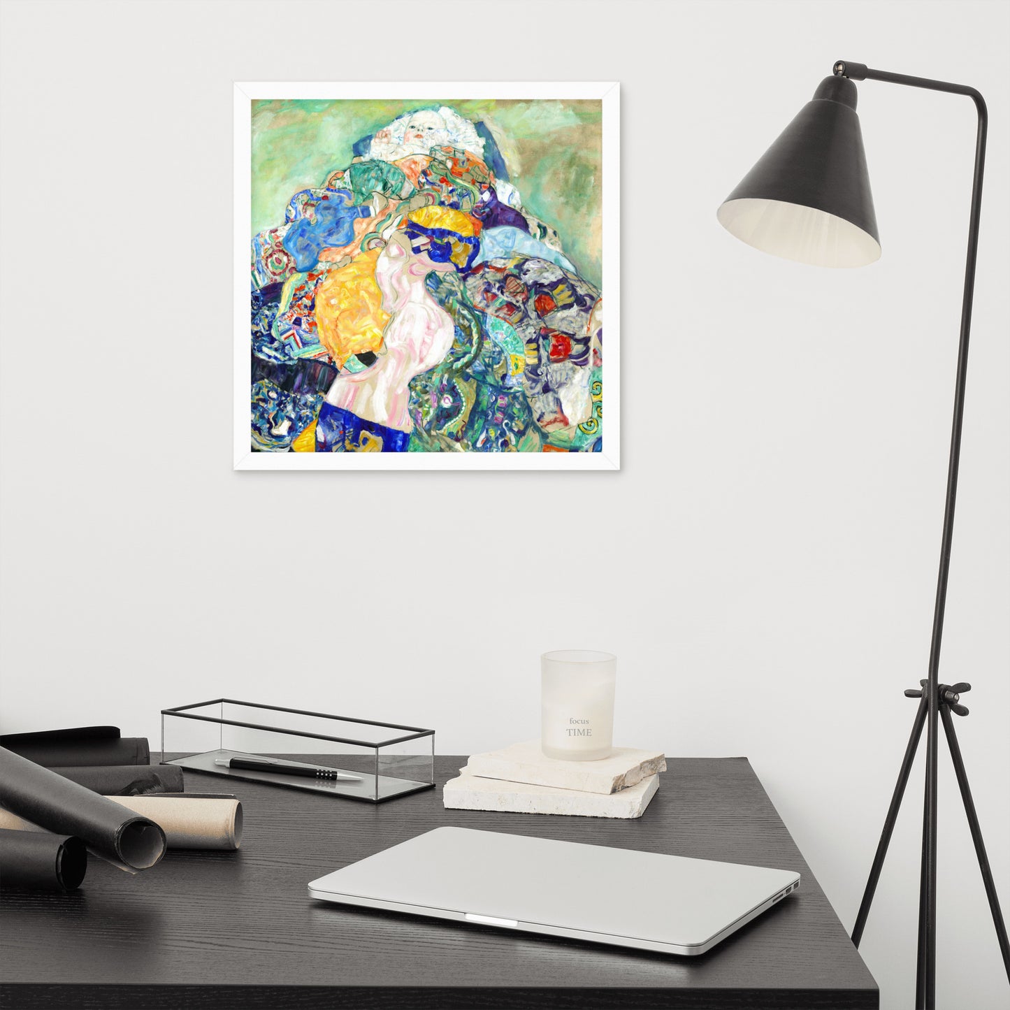 Baby (Cradle) by Gustav Klimt