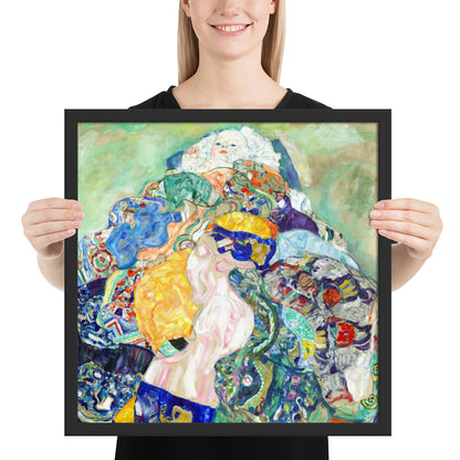 Baby (Cradle) by Gustav Klimt