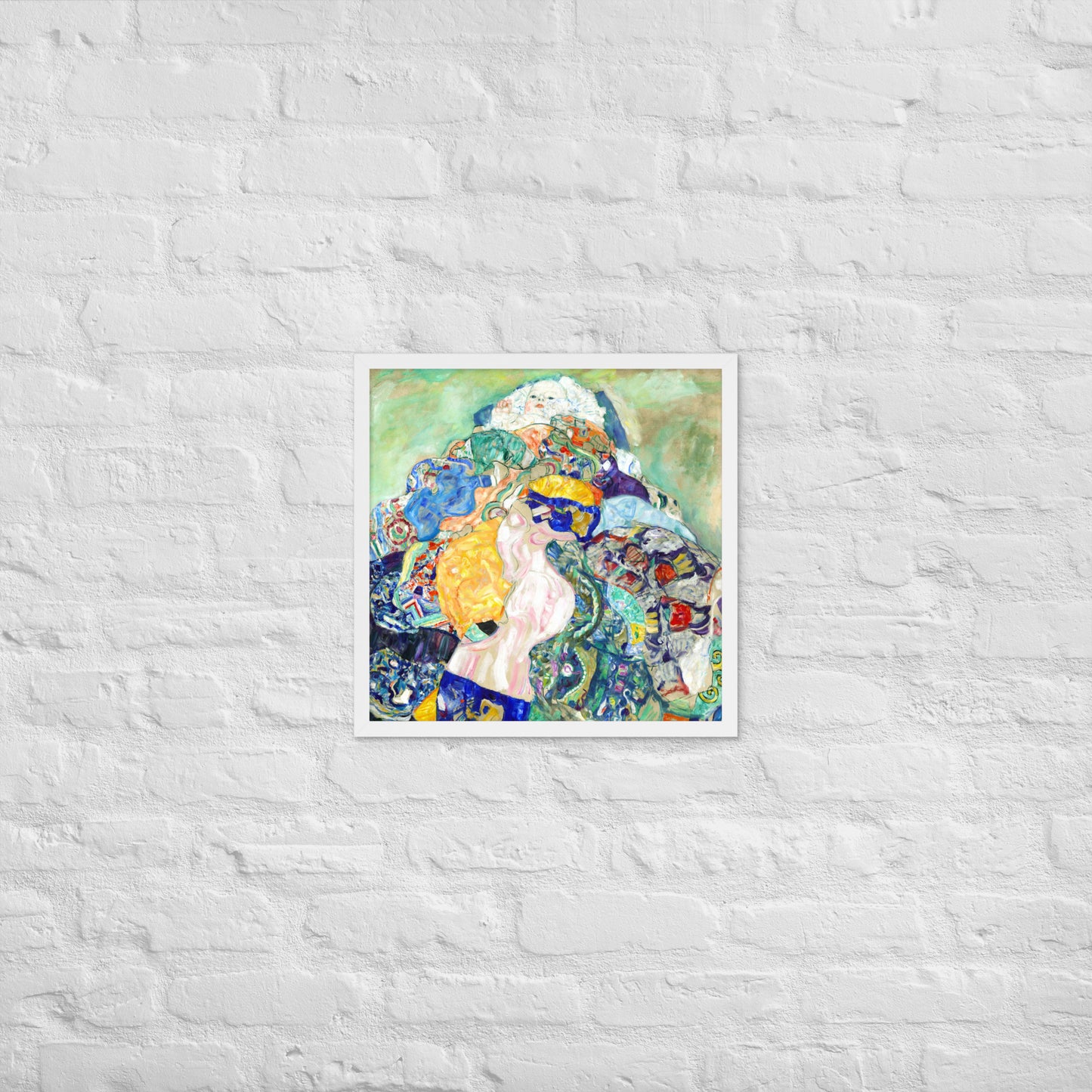 Baby (Cradle) by Gustav Klimt