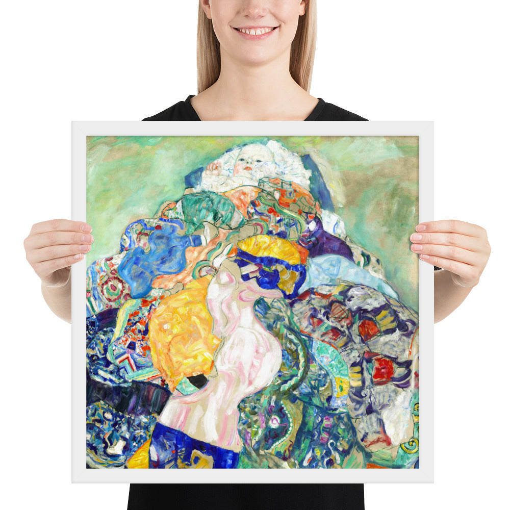 Baby (Cradle) by Gustav Klimt