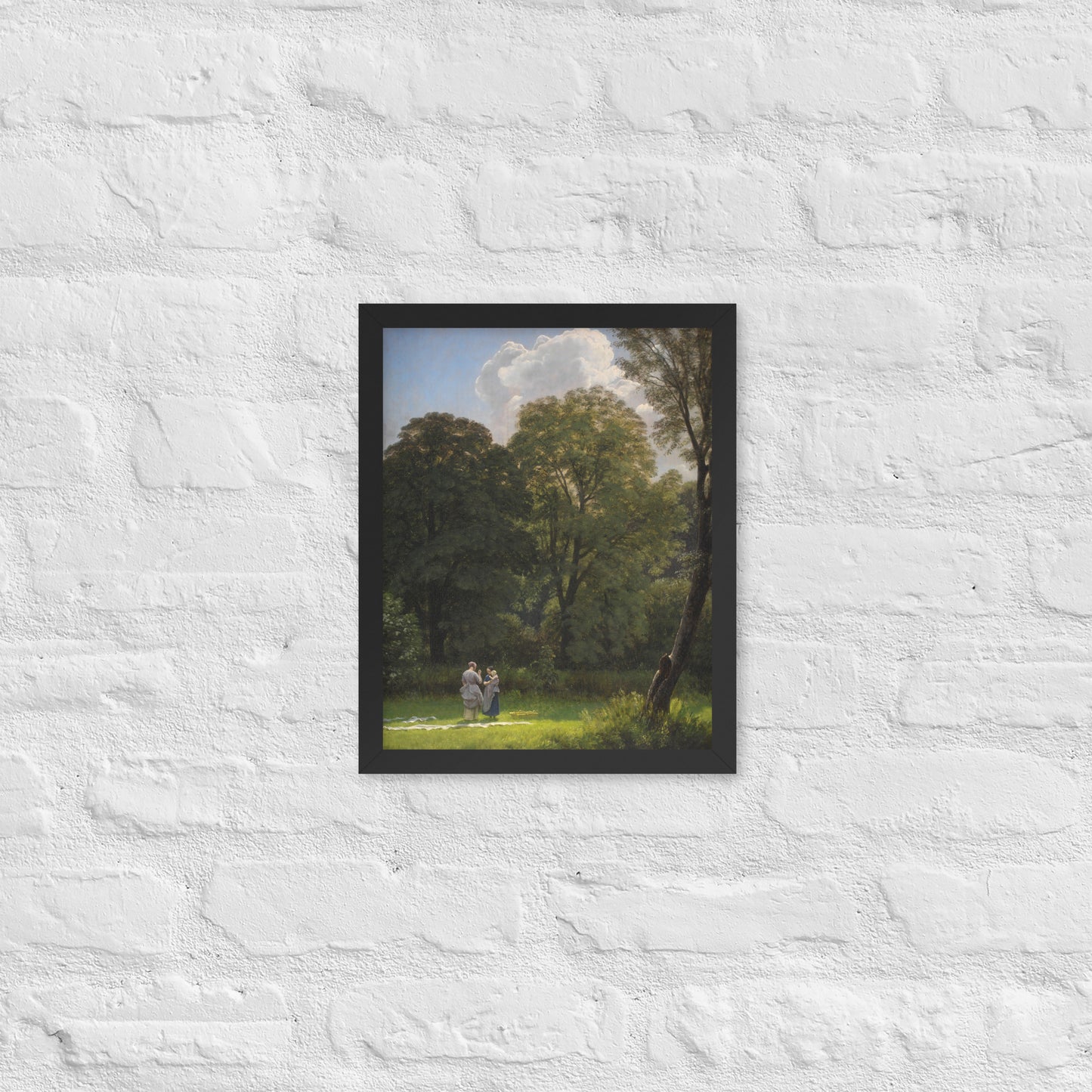 Bleaching area under large trees by P. C. Skovgaard