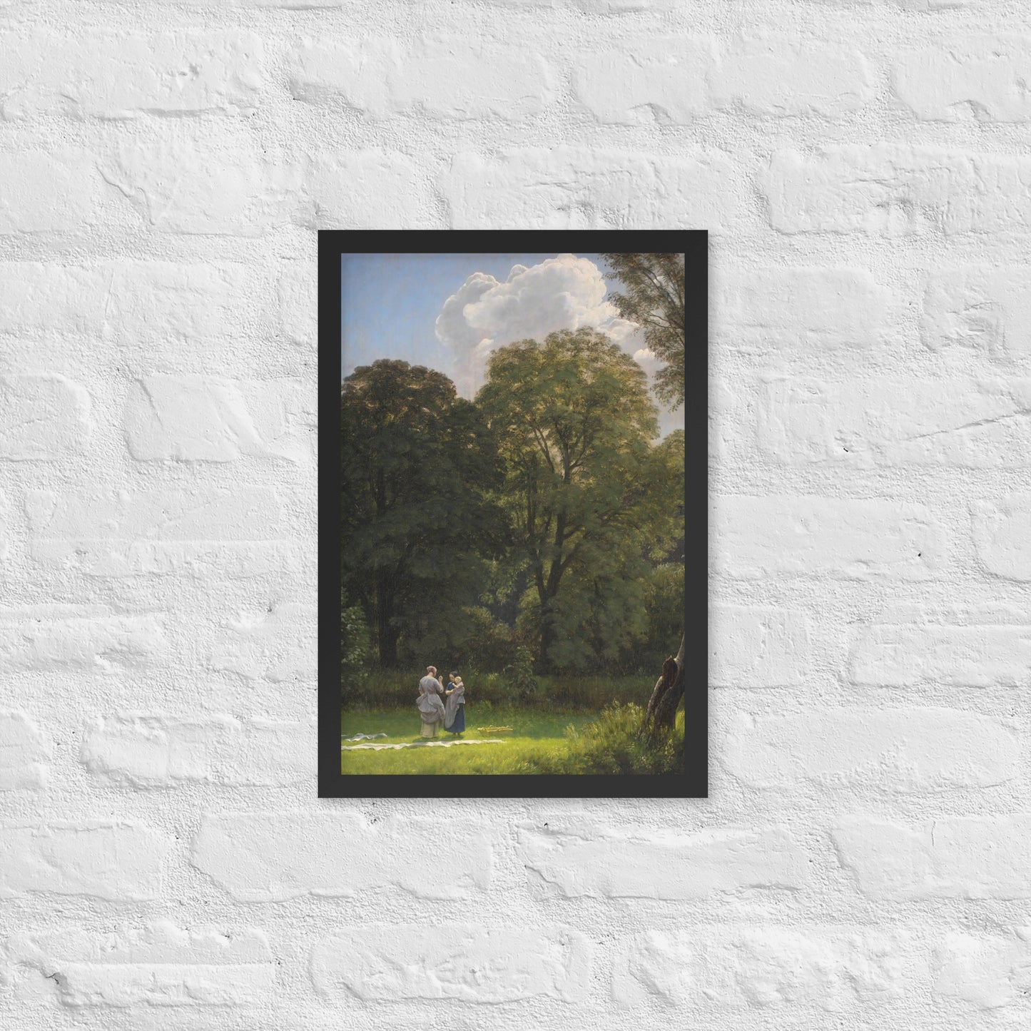 Bleaching area under large trees by P. C. Skovgaard