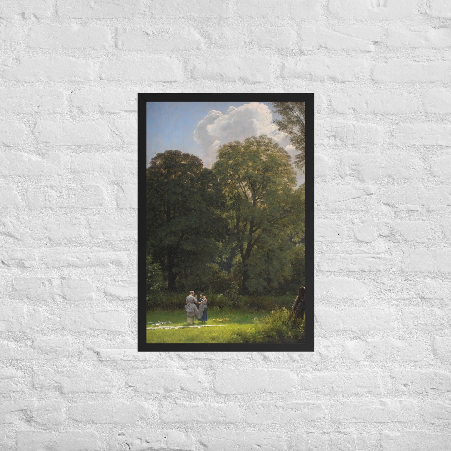 Bleaching area under large trees by P. C. Skovgaard