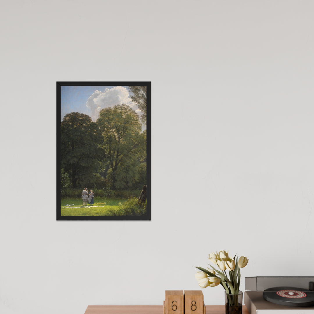 Bleaching area under large trees by P. C. Skovgaard