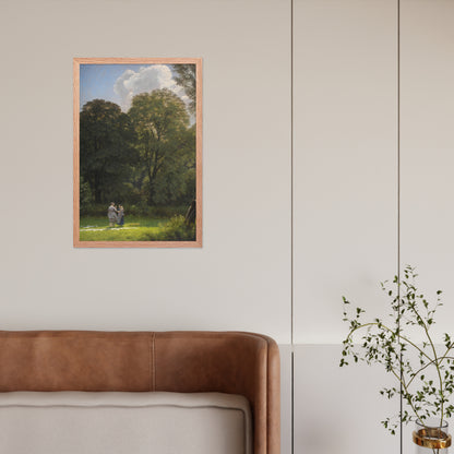 Bleaching area under large trees by P. C. Skovgaard