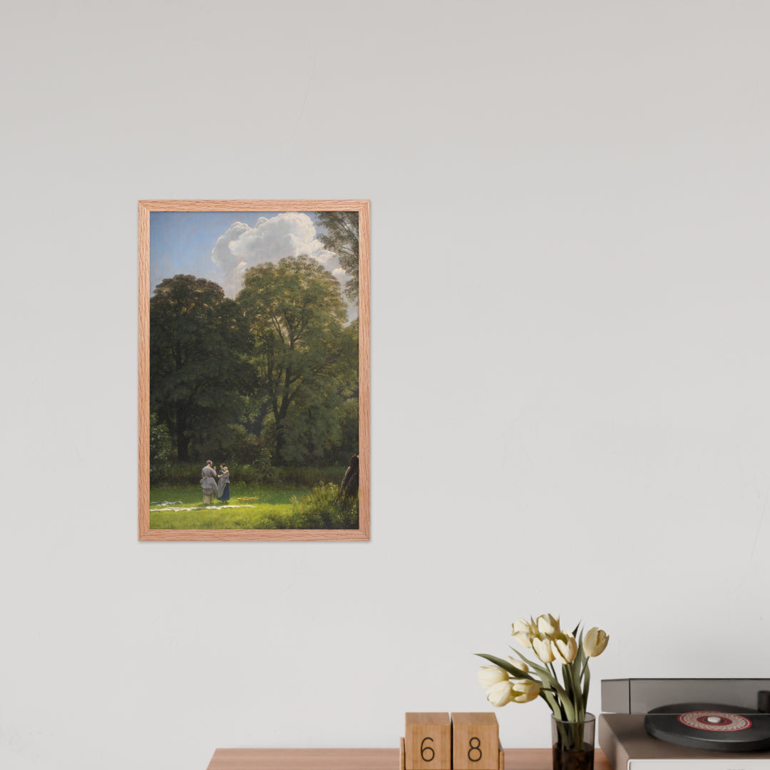 Bleaching area under large trees by P. C. Skovgaard