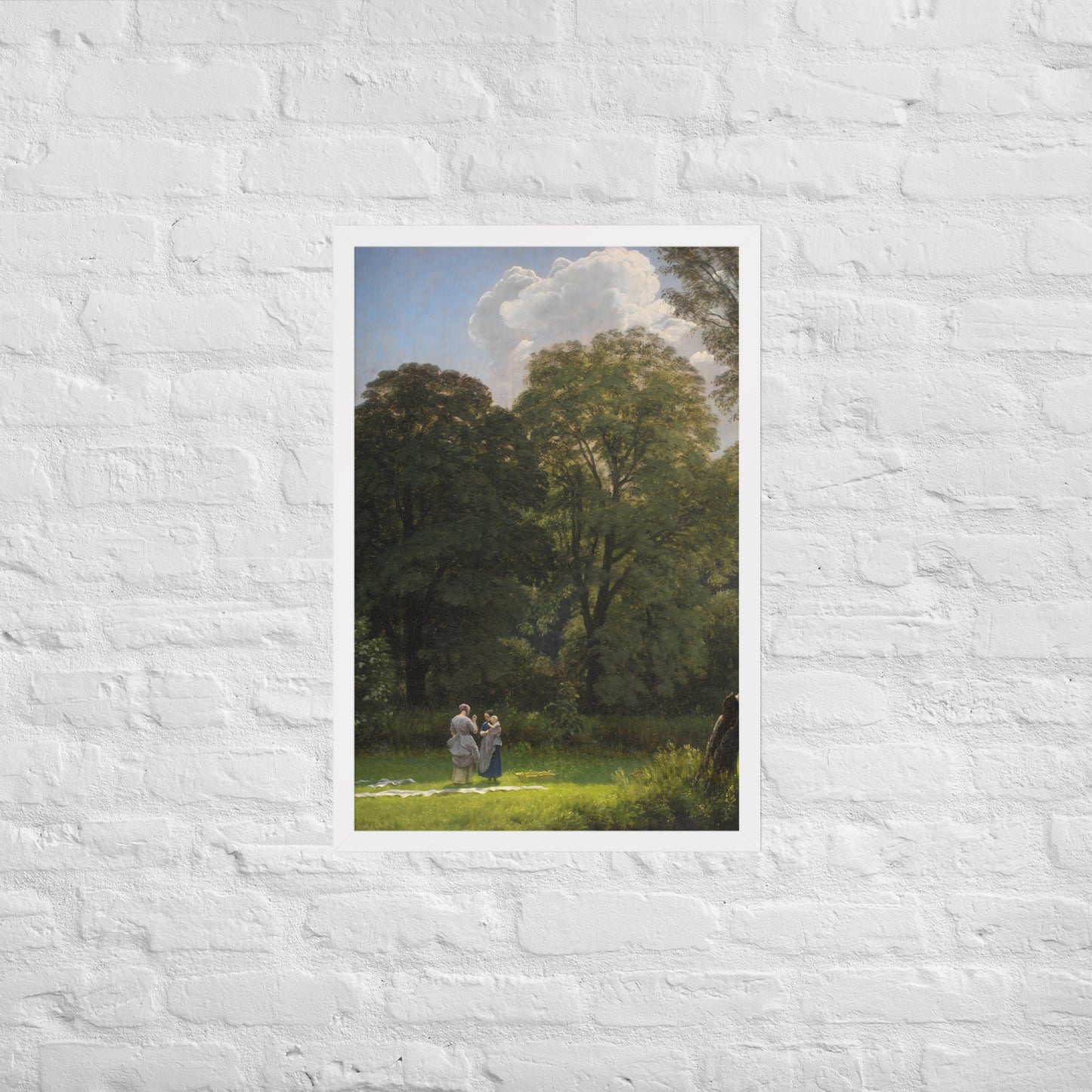 Bleaching area under large trees by P. C. Skovgaard
