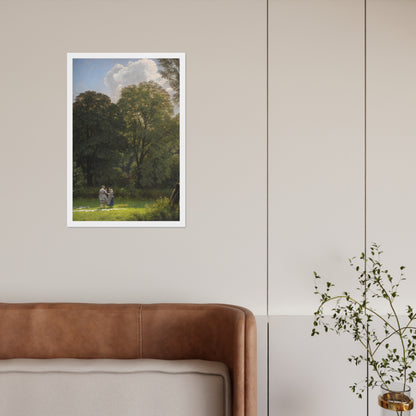 Bleaching area under large trees by P. C. Skovgaard