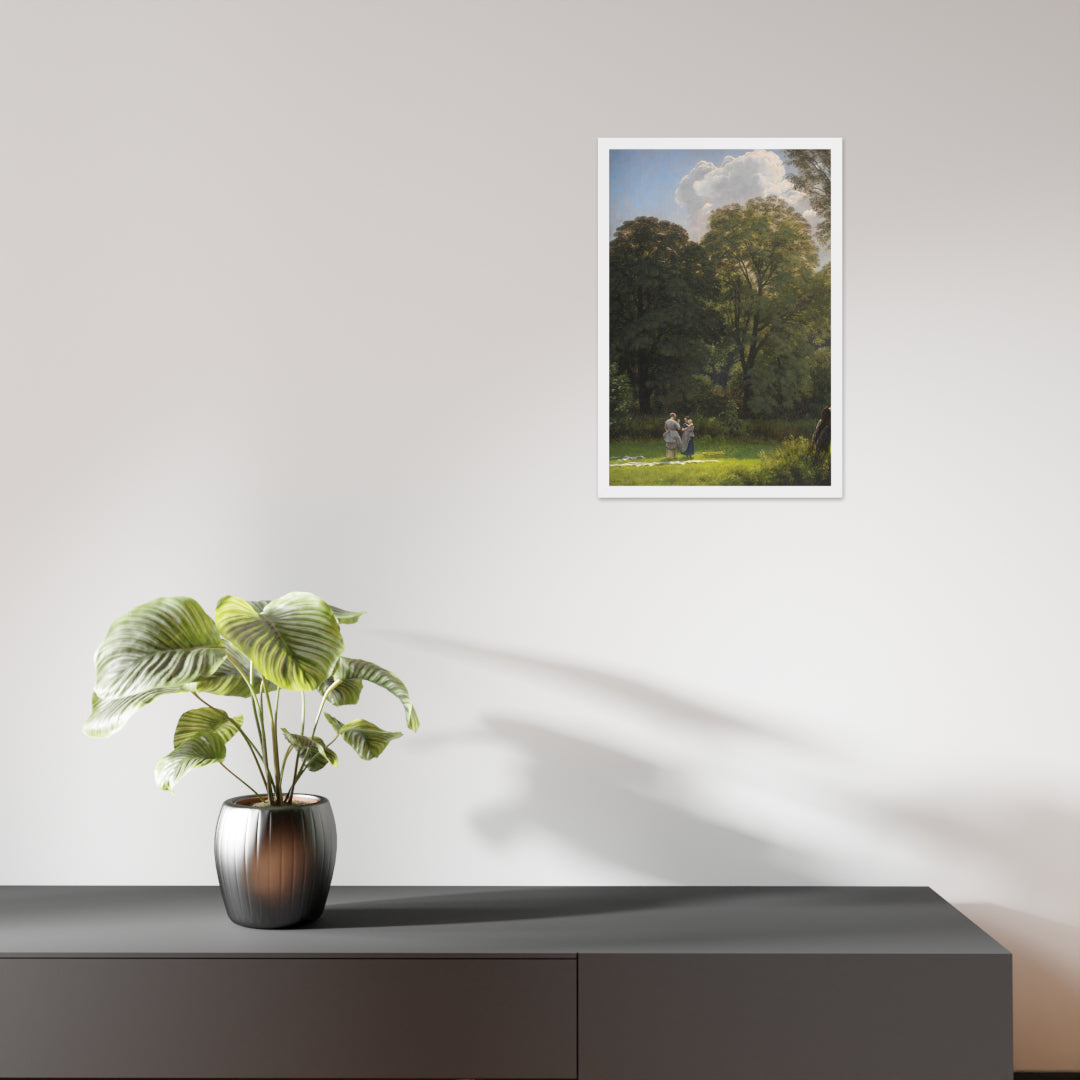 Bleaching area under large trees by P. C. Skovgaard