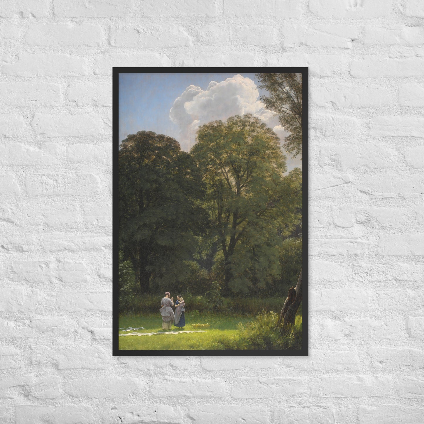 Bleaching area under large trees by P. C. Skovgaard