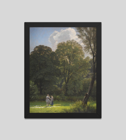 Bleaching area under large trees by P. C. Skovgaard