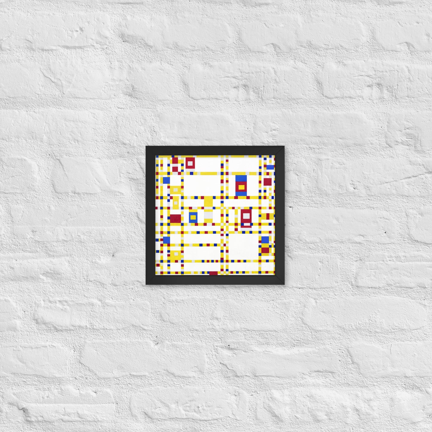 Broadway Boogie Woogie by Piet Mondrian