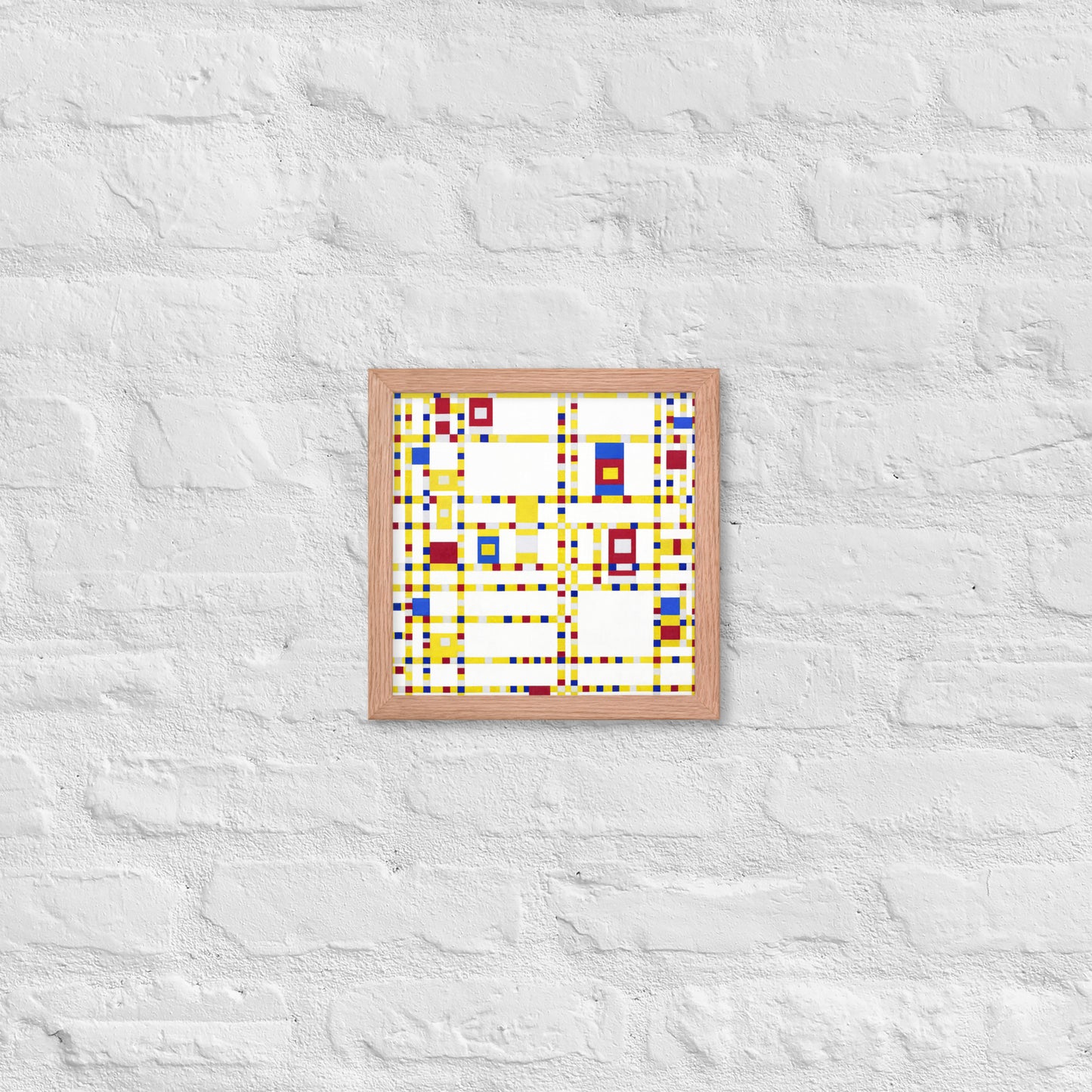 Broadway Boogie Woogie by Piet Mondrian