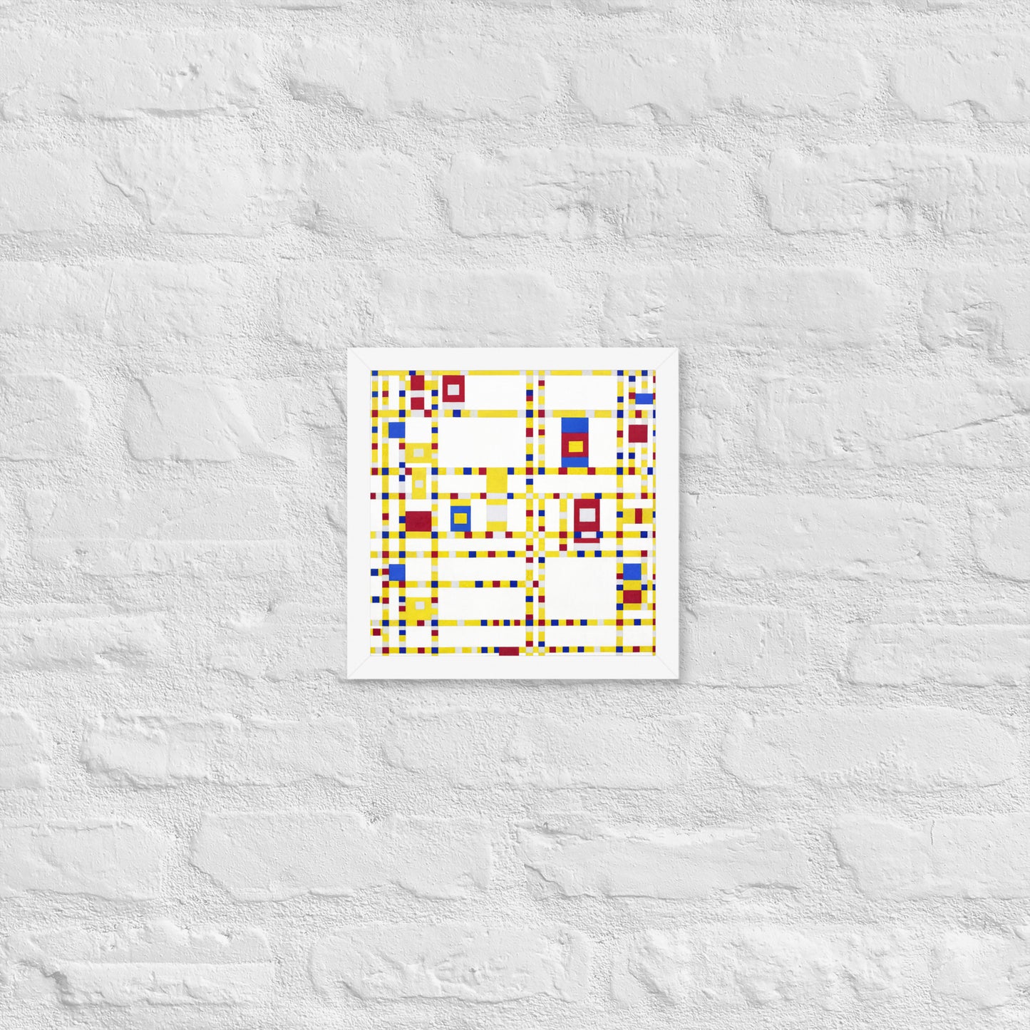 Broadway Boogie Woogie by Piet Mondrian