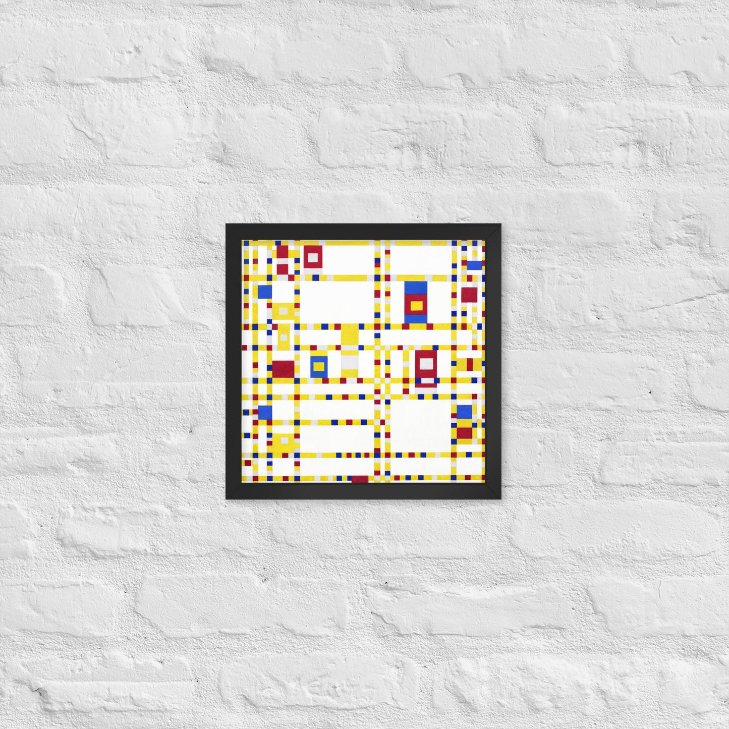 Broadway Boogie Woogie by Piet Mondrian
