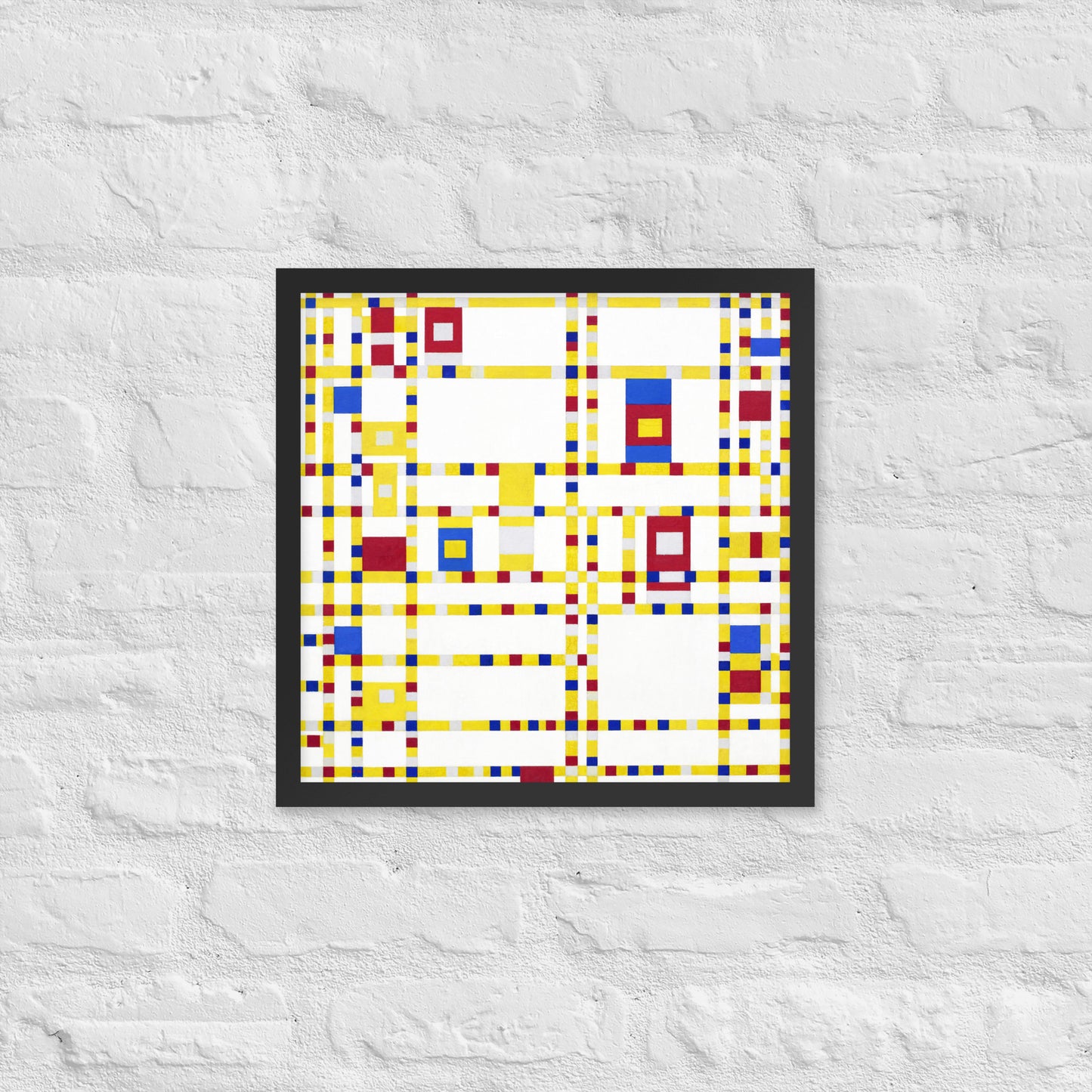 Broadway Boogie Woogie by Piet Mondrian