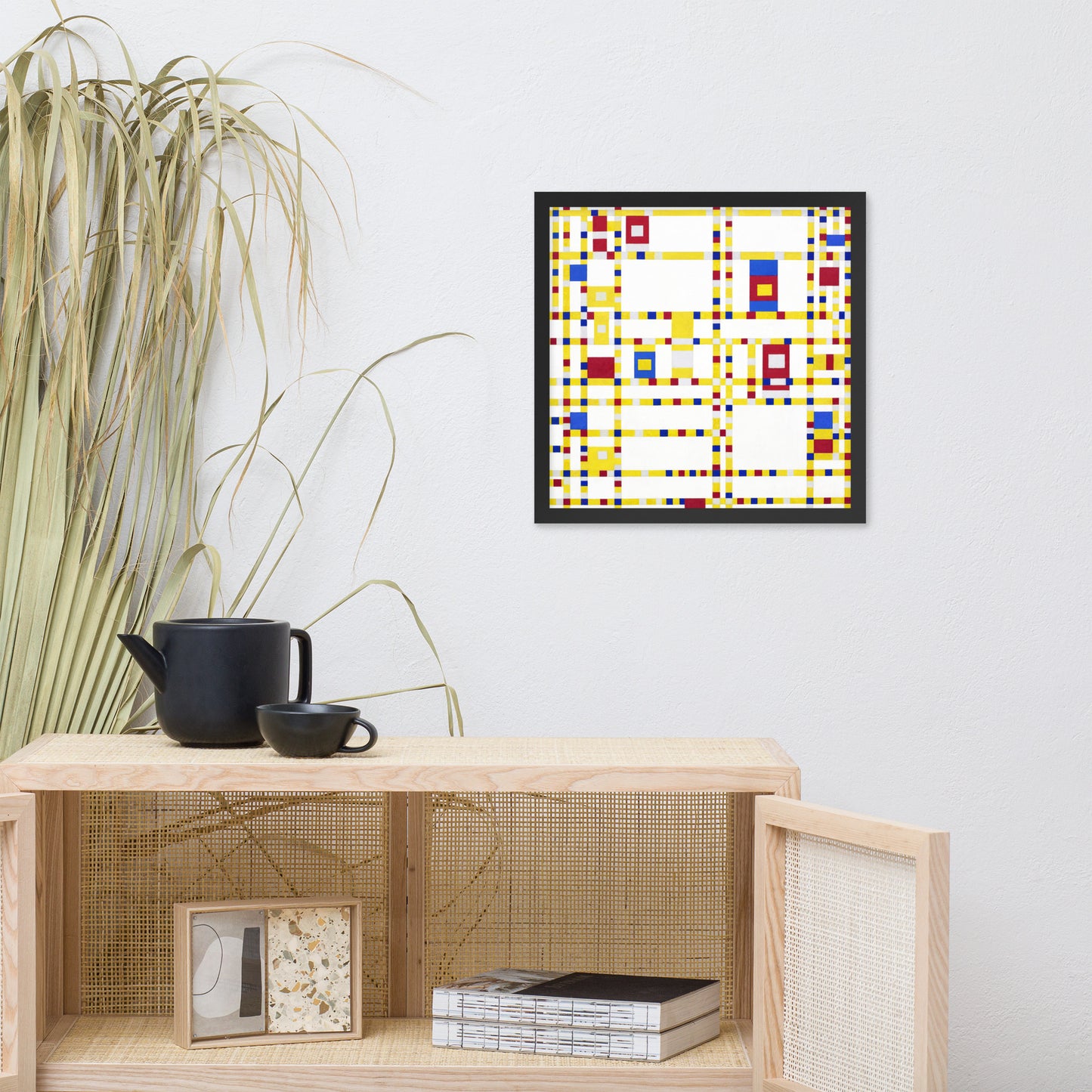 Broadway Boogie Woogie by Piet Mondrian