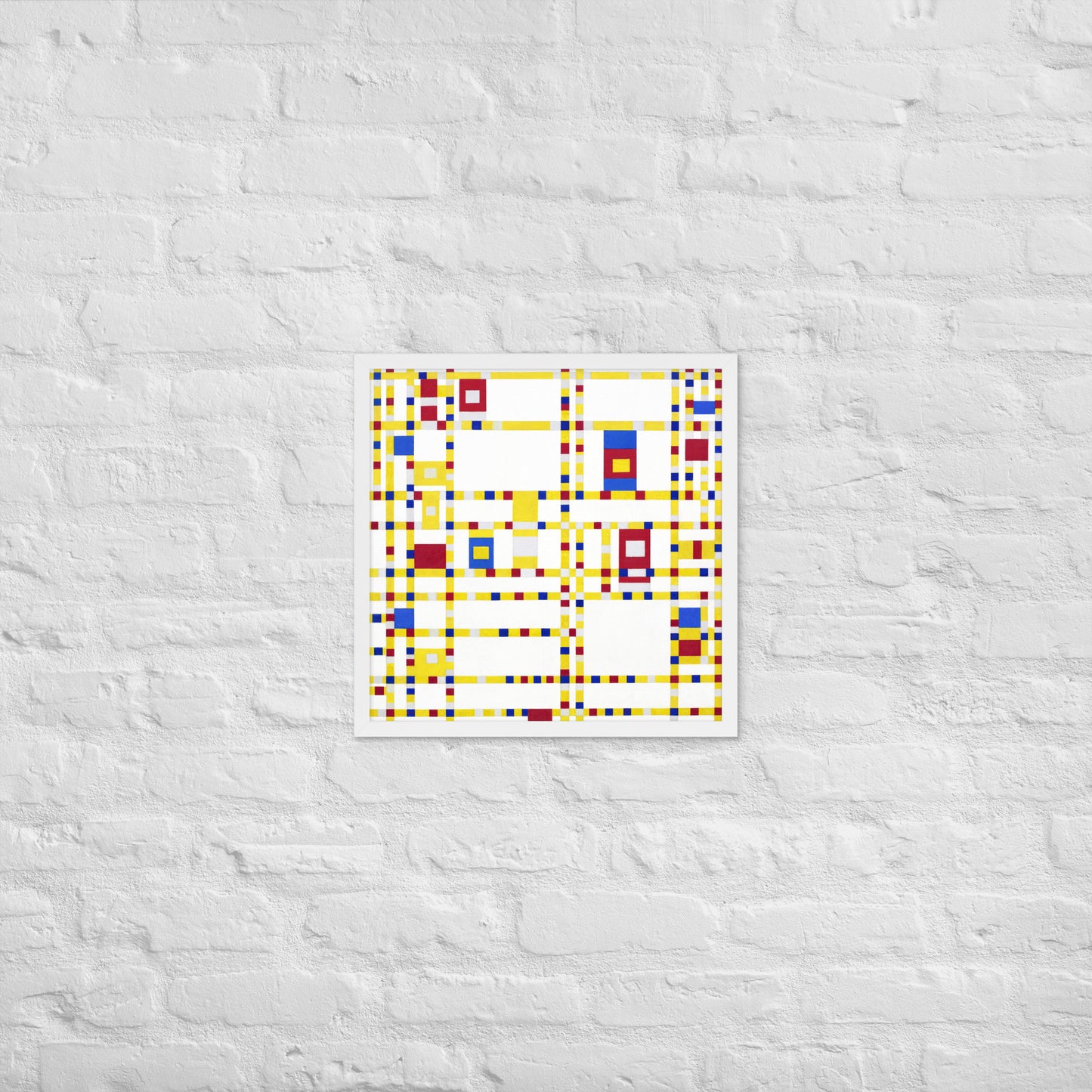 Broadway Boogie Woogie by Piet Mondrian