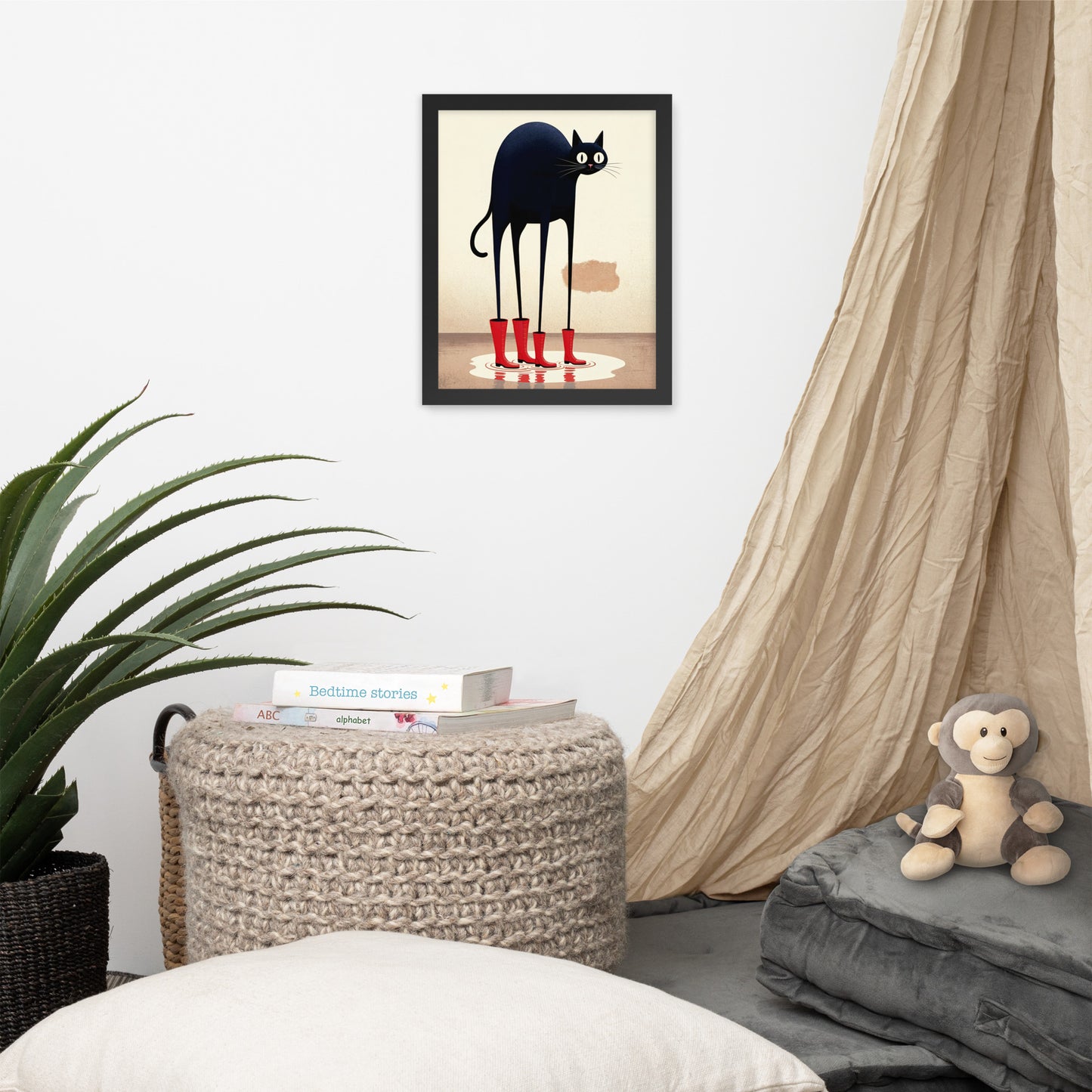 Boots & Whiskers – Surreal Cat with Shoes