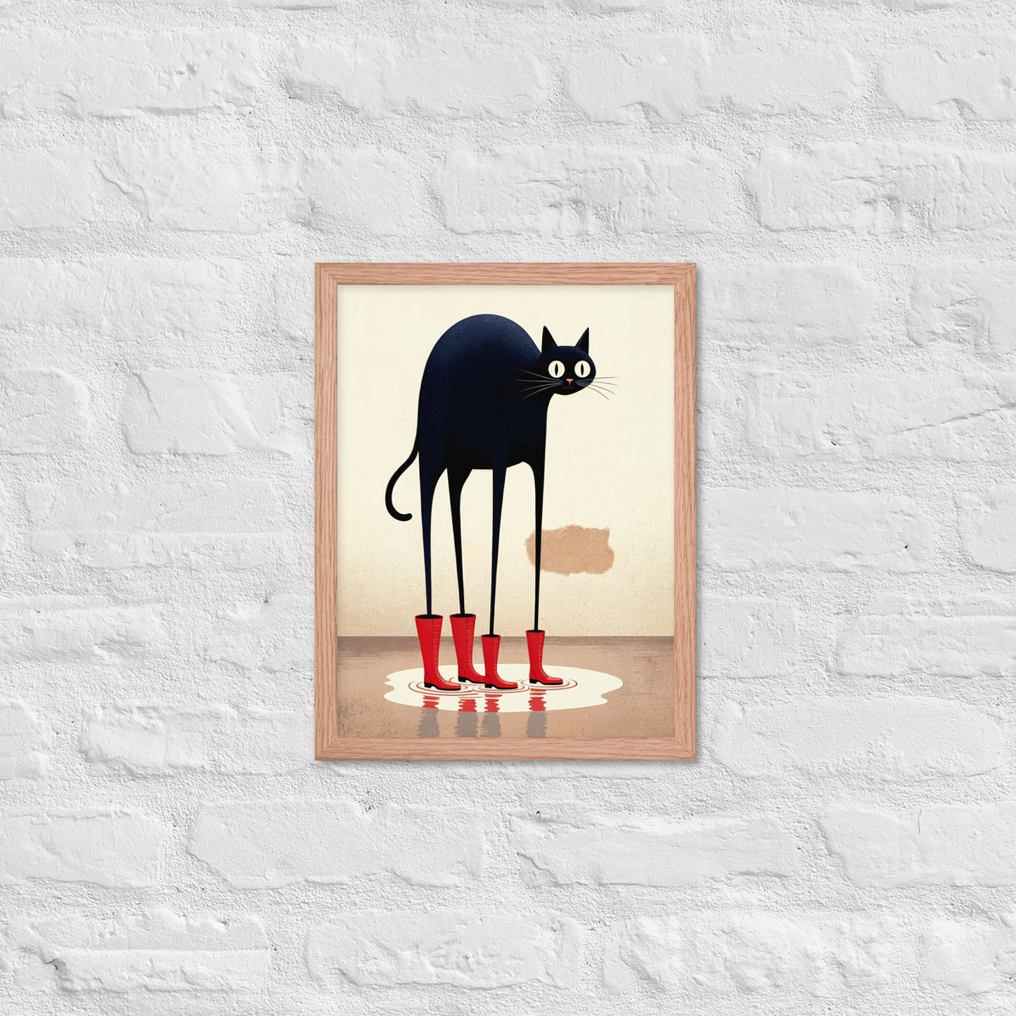 Boots & Whiskers – Surreal Cat with Shoes