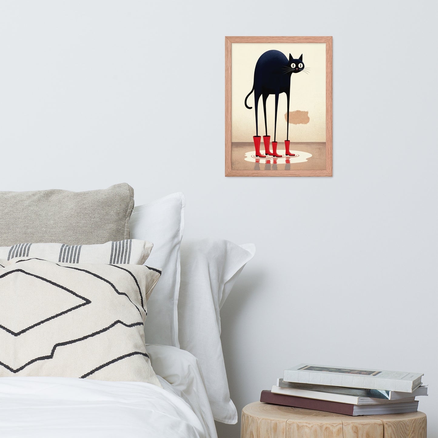 Boots & Whiskers – Surreal Cat with Shoes