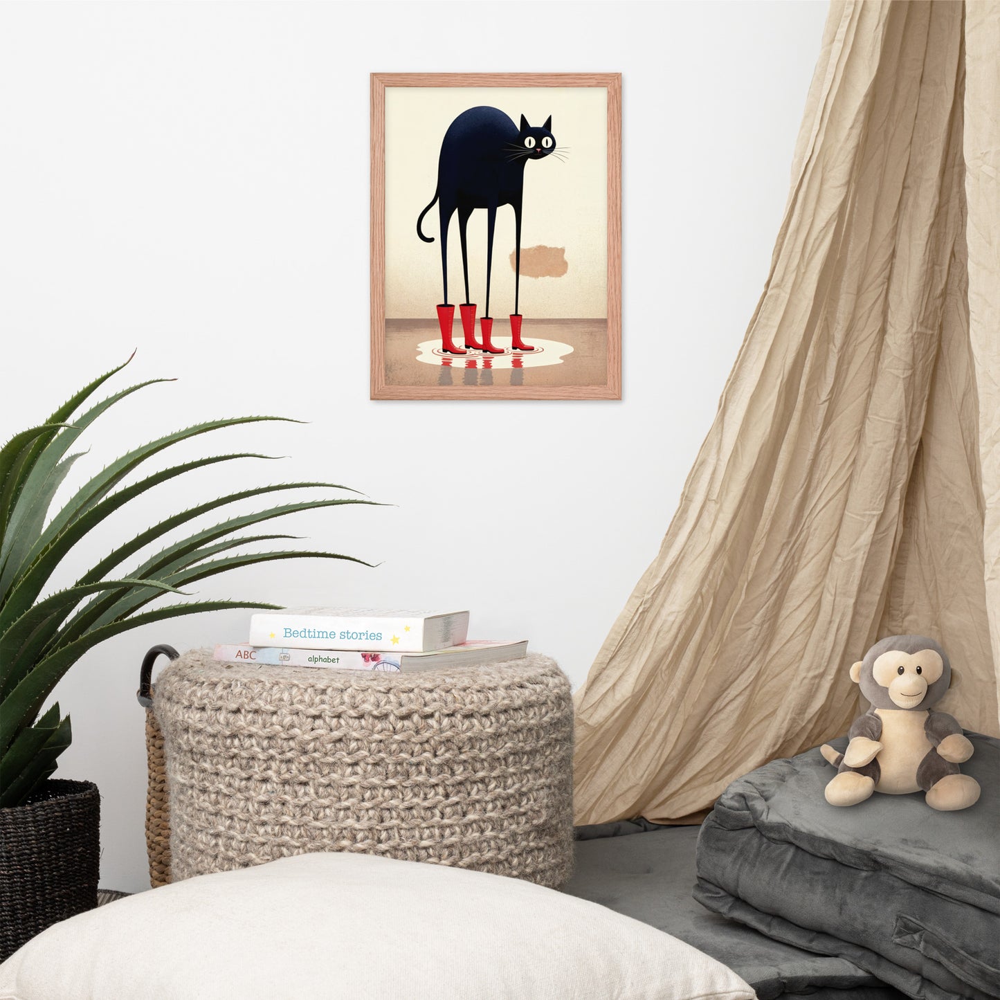 Boots & Whiskers – Surreal Cat with Shoes