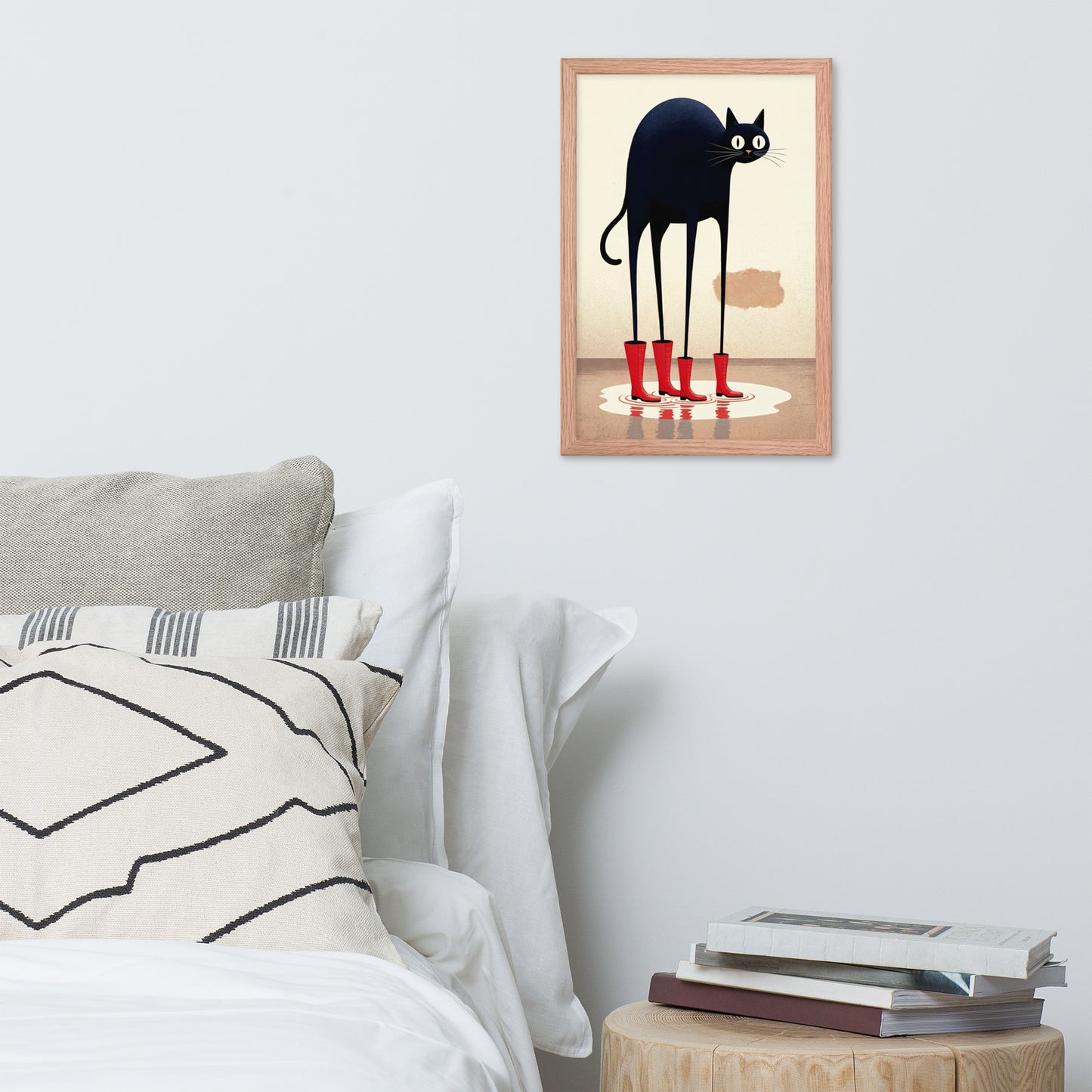 Boots & Whiskers – Surreal Cat with Shoes