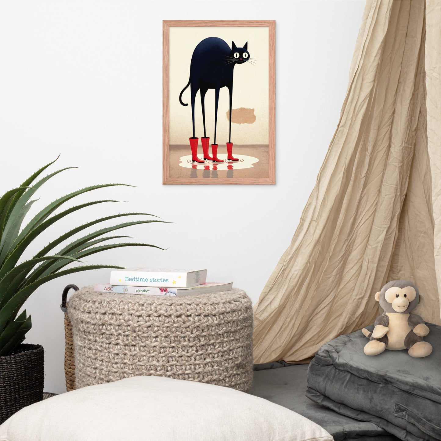 Boots & Whiskers – Surreal Cat with Shoes