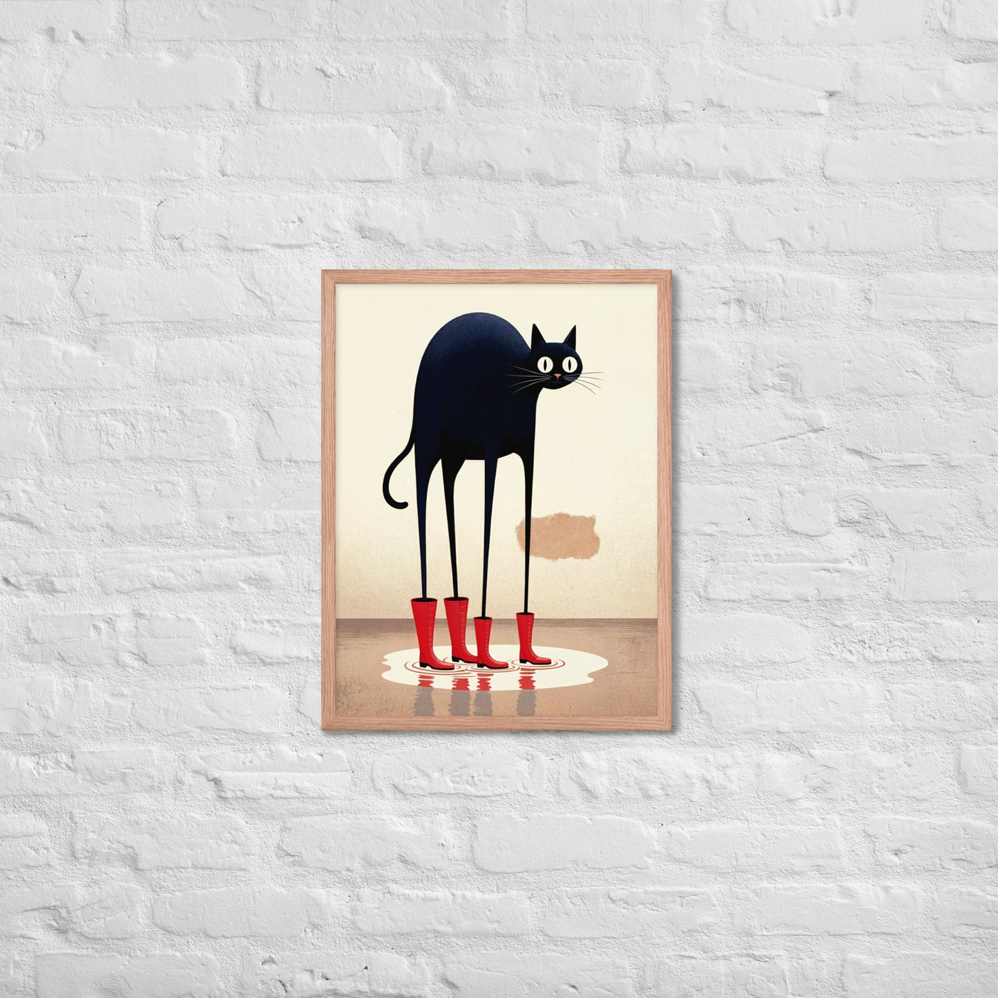 Boots & Whiskers – Surreal Cat with Shoes