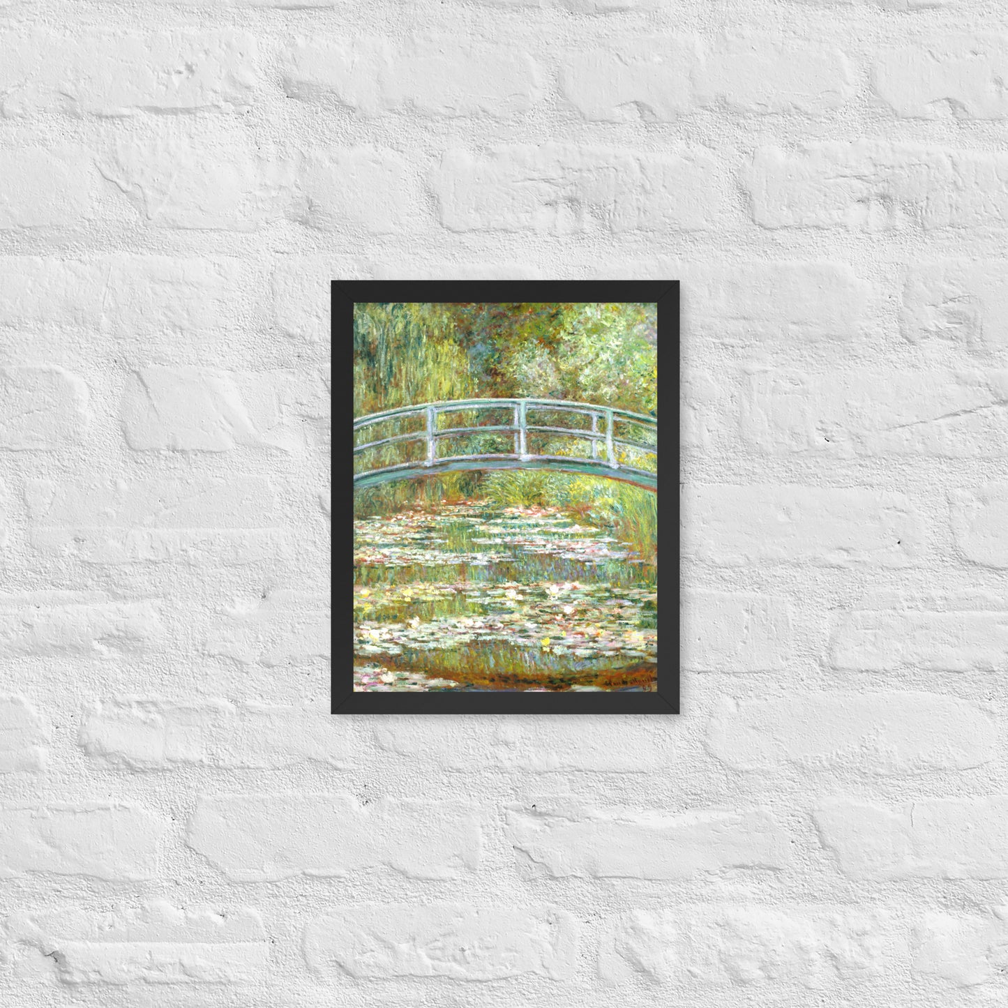 Bridge over a Pond of Water Lilies by Claude Monet