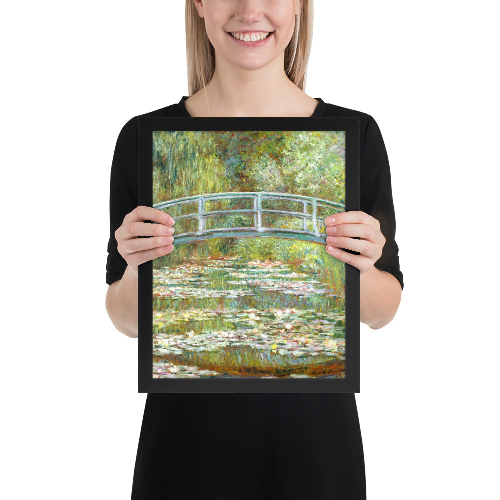 Bridge over a Pond of Water Lilies by Claude Monet