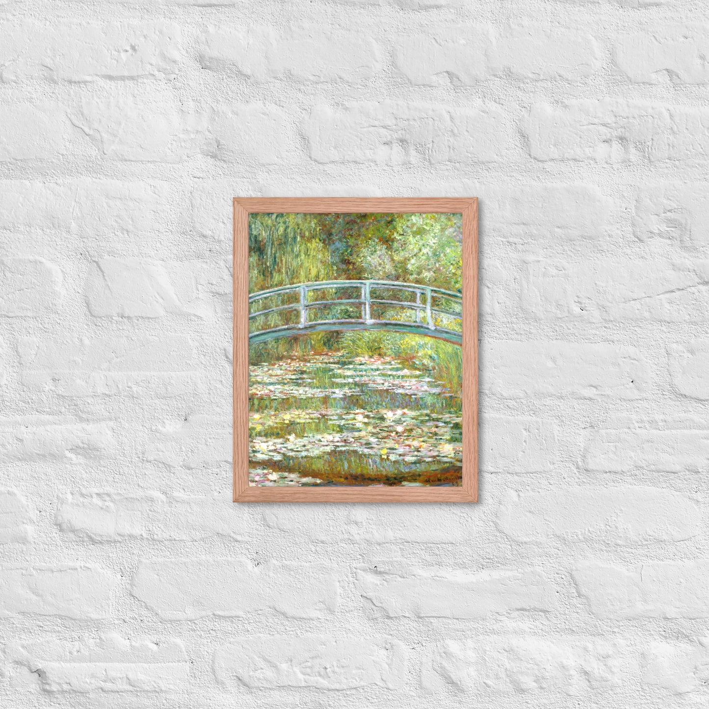 Bridge over a Pond of Water Lilies by Claude Monet