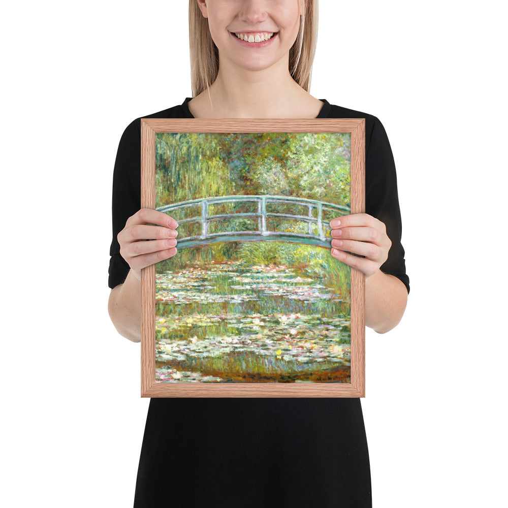 Bridge over a Pond of Water Lilies by Claude Monet