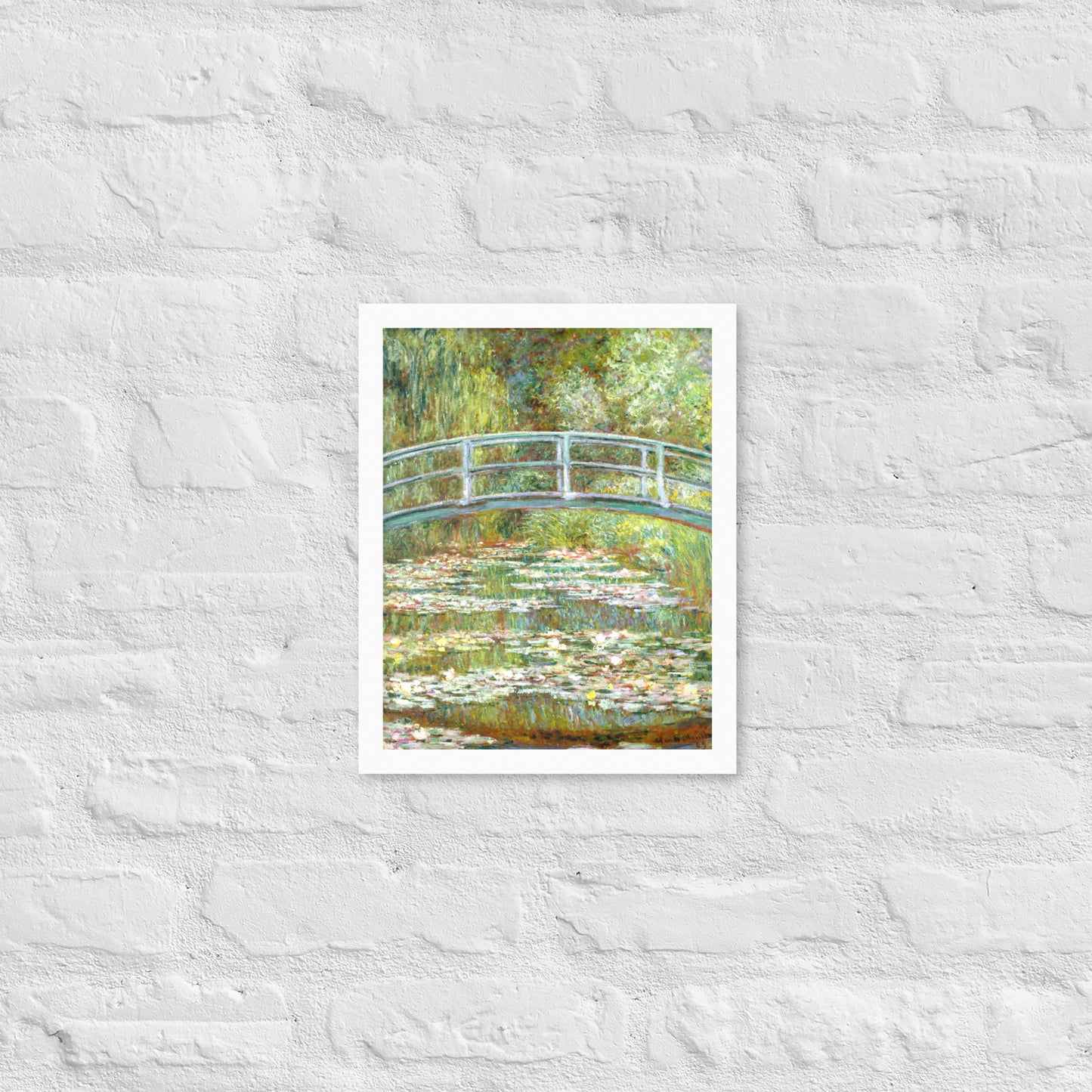 Bridge over a Pond of Water Lilies by Claude Monet