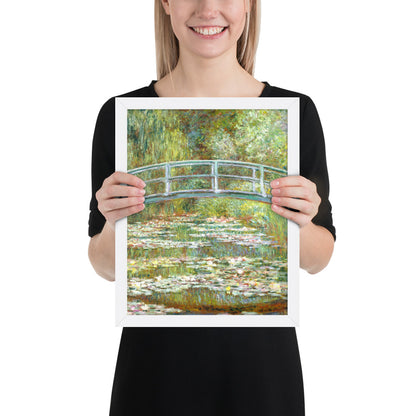 Bridge over a Pond of Water Lilies by Claude Monet