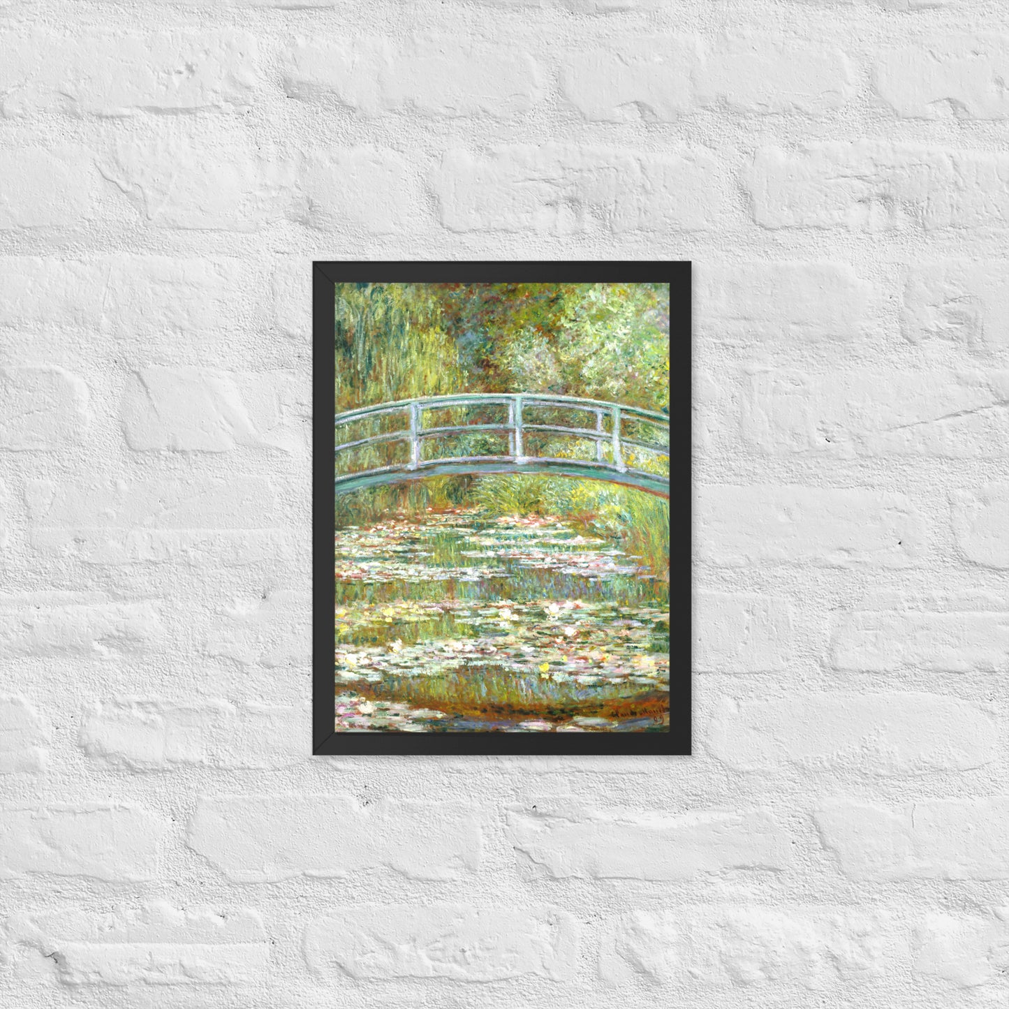 Bridge over a Pond of Water Lilies by Claude Monet